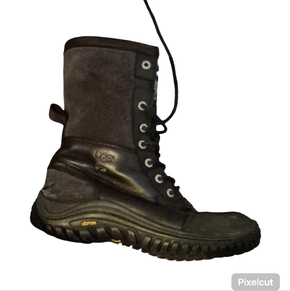 Ugg Black  Winter Boots Watwrproof